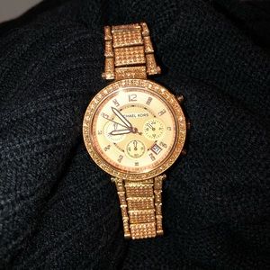 Michael Khors Rose Gold Watch